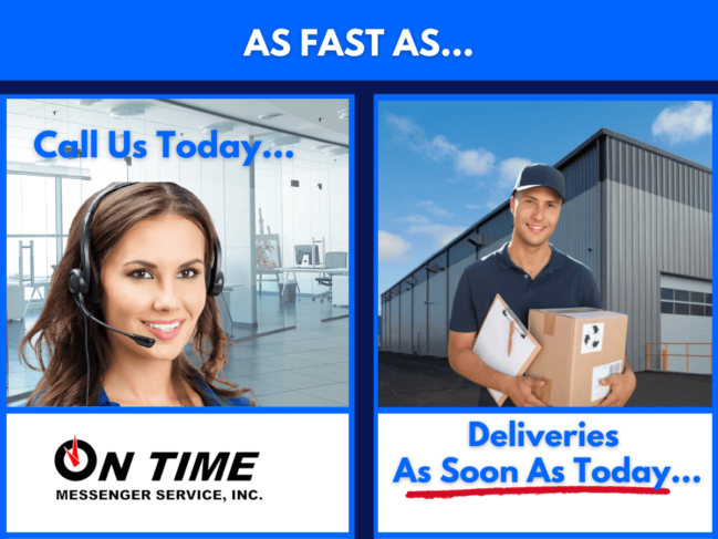 Same Day Delivery Service | On Time Messenger | Chicago Delivery Service